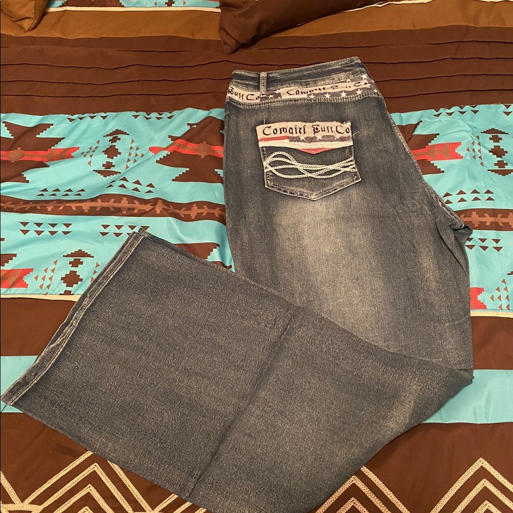 Women's blue jeans